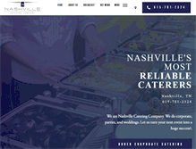Tablet Screenshot of nashvillecatering.com